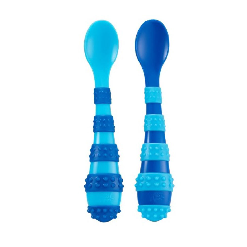 Cucharas Grab n Grip 2pk - Azul - Imagen 2