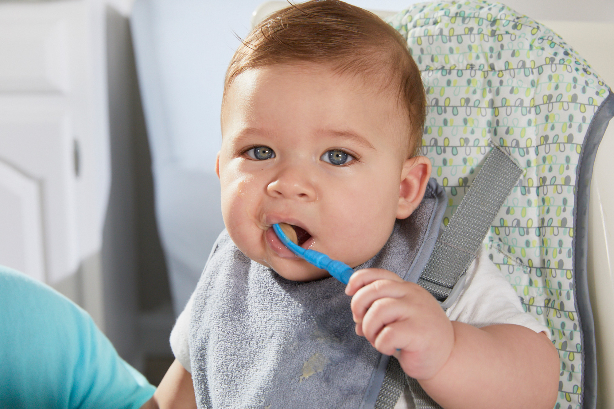 Cucharas Grab n Grip 2pk - Azul