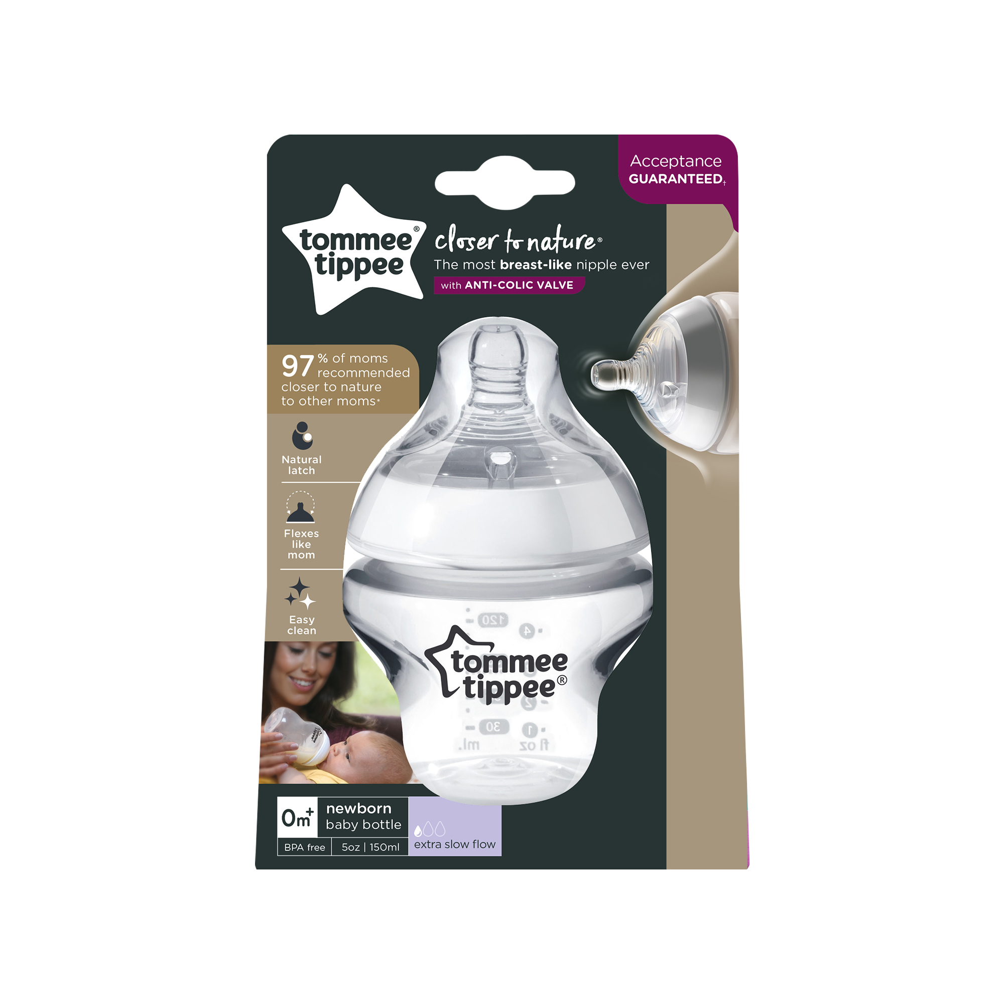 Biberón Closer to Nature 5oz