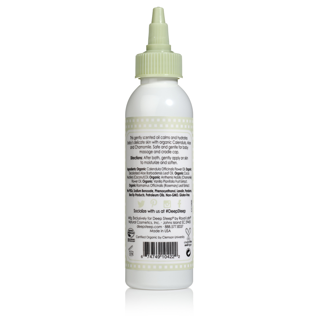 Aceite Corporal Orgánico (Caléndula y Manzanilla) - Imagen 2